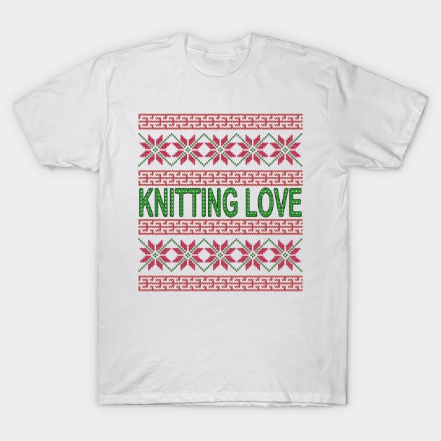 Knitting Pattern - Fair Isle Knitting T-Shirt by Designoholic